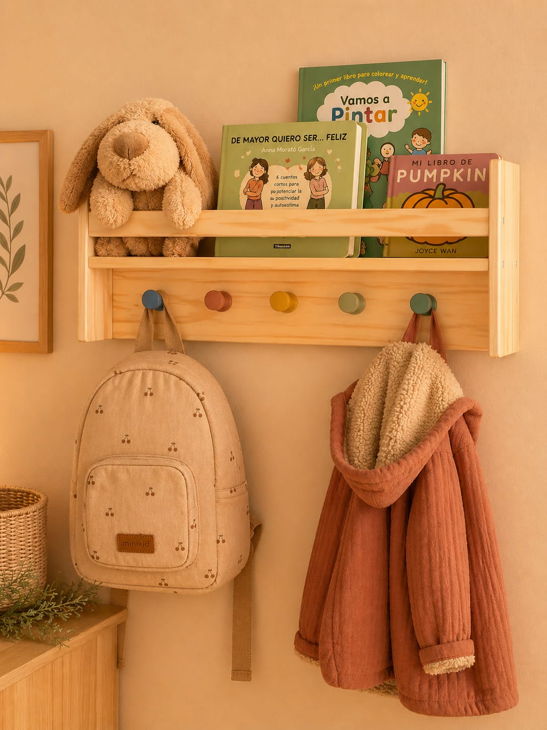 Perchero Montessori
